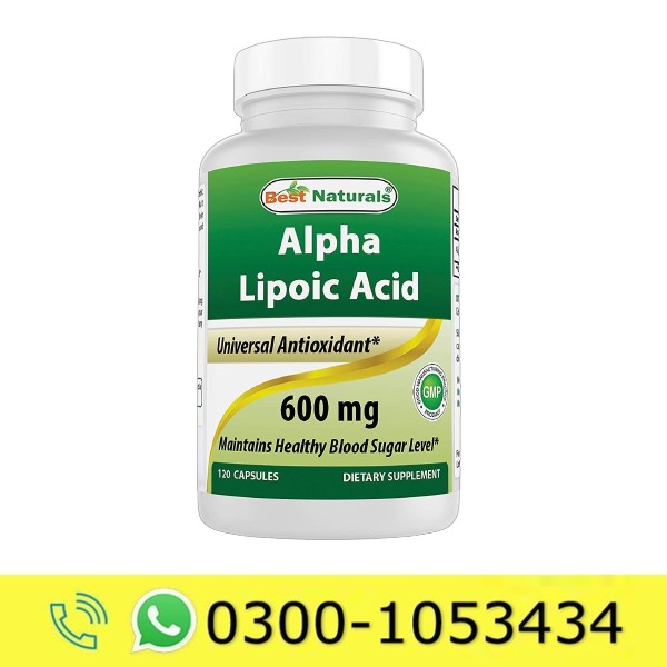 Alpha Lipoic Acid Capsule Price in Pakistan 03001053434 Alpha