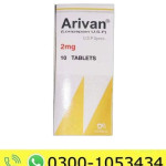 Arivan Lorazepam 2mg Tablets Price in Pakistan