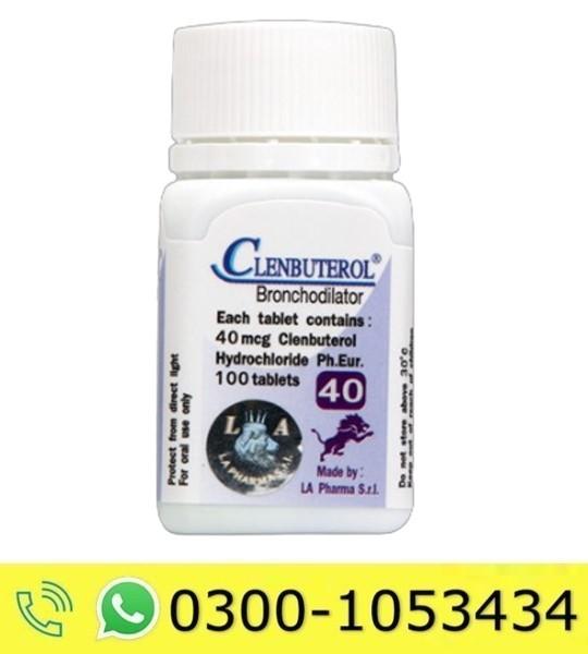 Clenbuterol 40 Mcg Tablets Price in Pakistan