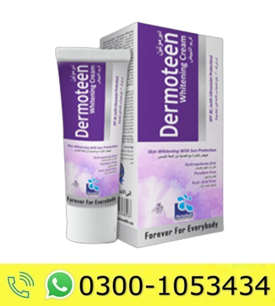 Dermoteen Whitening Cream Price in Pakistan