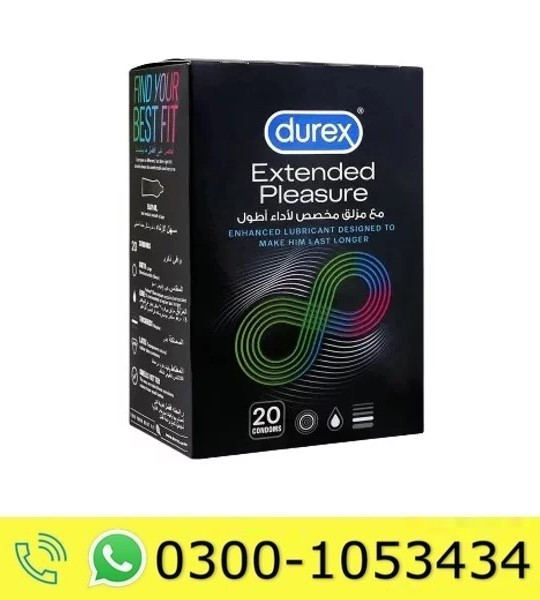 Durex Extended PLeasure 20 Condoms Price in Pakistan