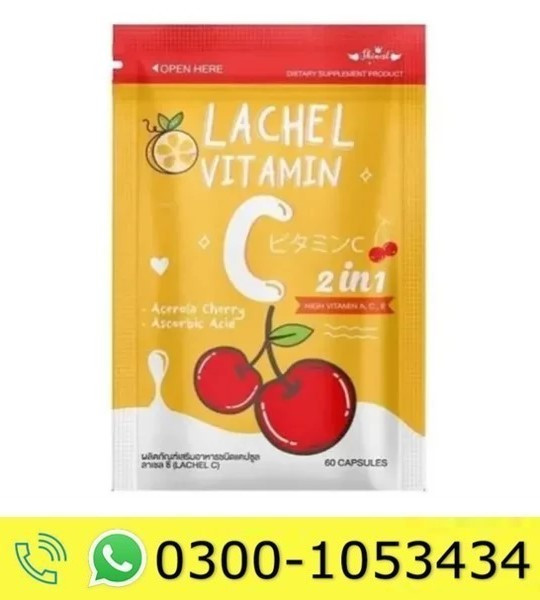 Lachel Vitamin C 2 in 1 60 Capsules Price in Pakistan
