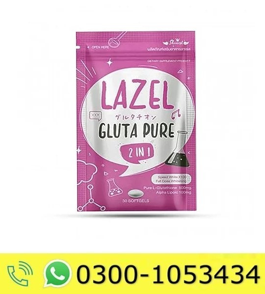Lazel Gluta Pure 2 in 1 Dietary Supplement Price in Pakistan