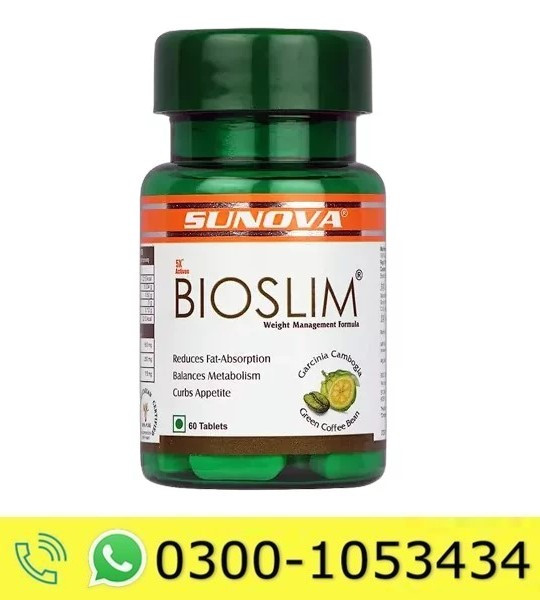 Sunova BioSlim Tablets Price in Pakistan