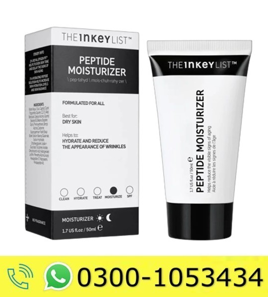 The Inkey List Peptide Moisturizer Price in Pakistan