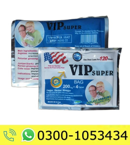 VIP Super Tablets Price in Pakistan