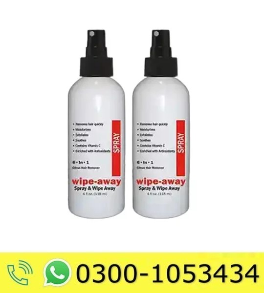 Wipe Away Hair Removal Spray Price in Pakistan 03001053434 Time